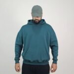 Oversized hoodie – Dark Turquoise